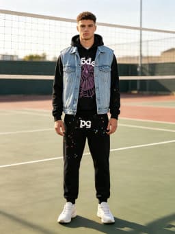 Men's And Women's Street Punk Oversized Hooded Sweatshirt Sets, Spider Web Rhinelstone Hooded Sweatshirts, Hip‑Hop Fashion Letter Aesthetic Sweatshirts, Gender Neutral Sets, Couple Sets
