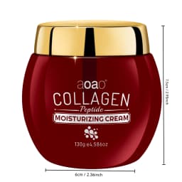 Collagen Firming Face Cream, Collagen Cream With Niacinamide And Hyaluronic Acid, Moisturize Facial Skin, Non‑greasy For All Skin Types 130g
