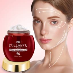 Collagen Firming Face Cream, Collagen Cream With Niacinamide And Hyaluronic Acid, Moisturize Facial Skin, Non‑greasy For All Skin Types 130g
