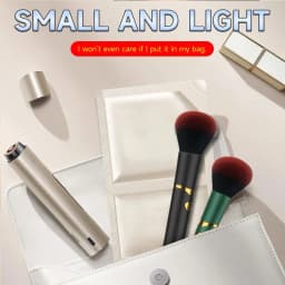 10 Gear Electric Makeup Brush, USB Rechargeable Cosmetic Brush Vibration Makeup Brush For Liquid Powder Blusher Concealer
