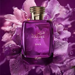 Rasasi Hawas Diva + Hawas Pink For Her EDP 100ml 3.38oz Women Perfume Spray Long Lasting Dubai Arabian Fragrance Holiday Gift Set For Ladies
