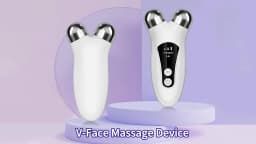 Electric V Face Lift Machine Beauty EMS LED Facial Roller Skin Rejuvenation Microcurrent V-Face Neck Massager Relaxing Removal Wrinkle Dainly Instrument
