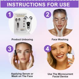 Electric V Face Lift Machine Beauty EMS LED Facial Roller Skin Rejuvenation Microcurrent V-Face Neck Massager Relaxing Removal Wrinkle Dainly Instrument
