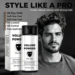 Volumizing Dry Shampoo Powder – Oil Control & Refreshing, No Wash Fluffy Hair Powder for Fine Hair, Long-Lasting Volume & Styling Enhancement, Salon Volumizing Hair Treatment