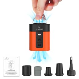 ETENWOLF AIR 3se Outdoor Air Pump Portable Inflator/Deflater for Sleeping Mats, Pool Floats, Camping Mats, Inflatable Pillows