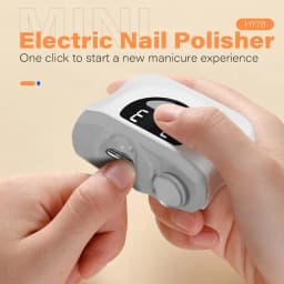 Electric Nail File & Nail Clipper with LED Light Auto Nail Polisher Manicure Pedicure Set Fingernail Toe Scissors Pedicure Polishing Nails Cutter For Adults And Babies