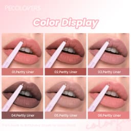 12PCS/SET Matte Lip Liner Set, Creamy Long-Wear Lip Pencil, 12 Rich Buildable Colors, Smooth Application, Ideal for Lipstick Base and Contouring, Travel-Friendly Lip Makeup Essentials