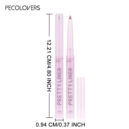 12PCS/SET Matte Lip Liner Set, Creamy Long-Wear Lip Pencil, 12 Rich Buildable Colors, Smooth Application, Ideal for Lipstick Base and Contouring, Travel-Friendly Lip Makeup Essentials