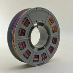300g Tri-Color PLA Filament 1.75mm 3D Printer Filament Red Gold Blue Multi Color Gradient Shiny Glossy Mini Spool Easy Printing