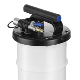 Fluid Extractor, 1.74 Gallons (6.5 Liters), Pneumatic/Manual Oil Changer Vacuum Fluid Extractor with Dipstick and Suction Hose,