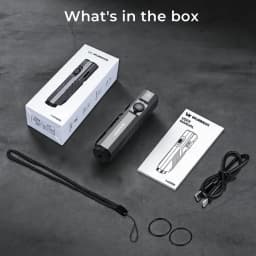 Wurkkos HD05 Flashlight, 3100LM Multifunctional LED Hunting/Hiking Spotlight (with Rechargeable Battery), Shipped from Local Warehouse