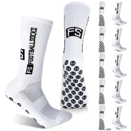 Athletic Grip Socks 4 Pairs High-Elastic Sports Grip Socks for Men Women Soccer Training Games Essential Gear 2026