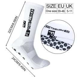 Athletic Grip Socks 4 Pairs High-Elastic Sports Grip Socks for Men Women Soccer Training Games Essential Gear 2026