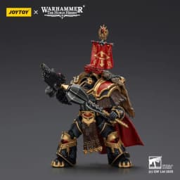 JOYTOY Warhammer The Horus Heresy Sons of Horus Legion Cataphractii Praetor with Combi-Melta and Power Maul Collection Gift