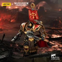 JOYTOY Warhammer The Horus Heresy Sons of Horus Legion Cataphractii Praetor with Combi-Melta and Power Maul Collection Gift