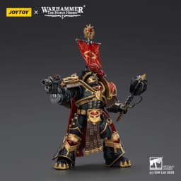 JOYTOY Warhammer The Horus Heresy Sons of Horus Legion Cataphractii Praetor with Combi-Melta and Power Maul Collection Gift