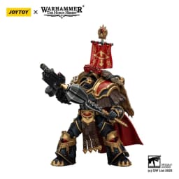 JOYTOY Warhammer The Horus Heresy Sons of Horus Legion Cataphractii Praetor with Combi-Melta and Power Maul Collection Gift
