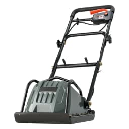 Electric Plate Compactor 5kN Force 3.9 in Depth, 3450 VPM Soil Compaction Machine 3304 sq.ft/h for Driveway Paver Landscaping
