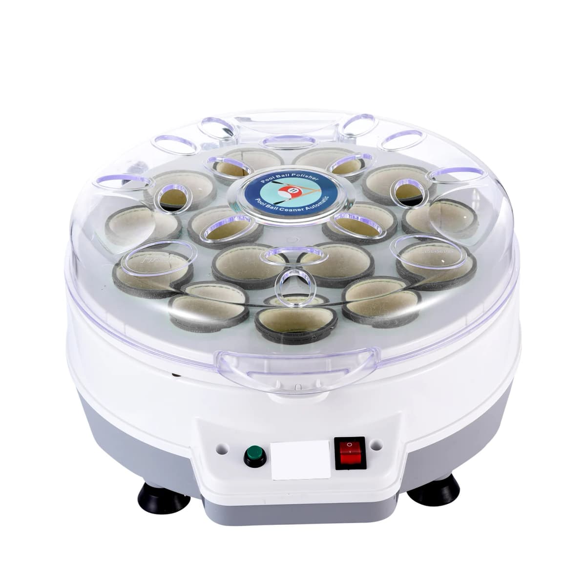 Automatic Pool Ball Washer Machine, Double Purpose 16 Ball Cleaner with 180W Motor & Noise Reduction Technology for Billiard Maintenance