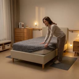 Tofu Fleece Fitted Sheet Queen Size Ultra Soft Plush Velvet Feel Cozy Warm Bedding Deep Pocket Elastic All Around
