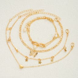 83Pcs Elegant Pearl Geometric Jewelry Set Heart Butterfly Star Pattern Necklace Earring Bracelet Ring Kit For Women Daily Party Fashion Accessory