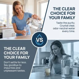 NSF/ANSI 42 Certified Black Purification Elements, for Water Filters Replacement