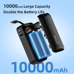 US-Y5200 10000mAh Color Screen Power Bank External Spare Battery Pack for Mobile Phone, Pad, 22.5W Fast Charger