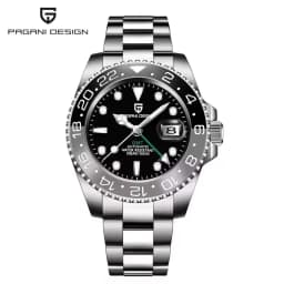 PAGANI DESIGN V2 40MM Pepsi GMT Men Luxury Automatic Mechanical Watch Jubilee Watch Strap Sapphire Glass Waterproof Watches for Men Gift