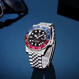 PAGANI DESIGN V2 40MM Pepsi GMT Men Luxury Automatic Mechanical Watch Jubilee Watch Strap Sapphire Glass Waterproof Watches for Men Gift