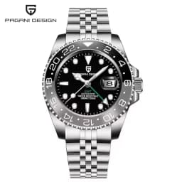 PAGANI DESIGN V2 40MM Pepsi GMT Men Luxury Automatic Mechanical Watch Jubilee Watch Strap Sapphire Glass Waterproof Watches for Men Gift