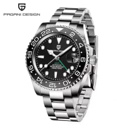 PAGANI DESIGN V2 40MM Pepsi GMT Men Luxury Automatic Mechanical Watch Jubilee Watch Strap Sapphire Glass Waterproof Watches for Men Gift