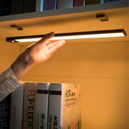 2Pcs Set Ultra-Thin LED under Cabinet Light 20/30cm Magnetic Rechargeable Motion Sensor for Kitchens Closets Workshops