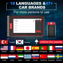 KINGBOLEN S6 Car Diagnostic Tool Automotive Code Reader OE All Systems Diagnostics OBD2 Scanner CAN FD/FCA/Renault SGW, automotive diagnostic scanner Lifetime Free Update for Auto DIY User