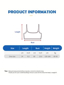 Girls Cotton Training Bra 10 Pack with Chest Pad and Adjustable Shoulder Straps Kids Underwear for 8-12 Years