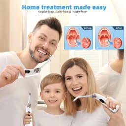 Oral Irrigator High Efficiency Vacuum Electronic Oral Flusher Water Pulse Tonsil Stone Remover Vacuum Electronic Tonsil Stone Removal Tool