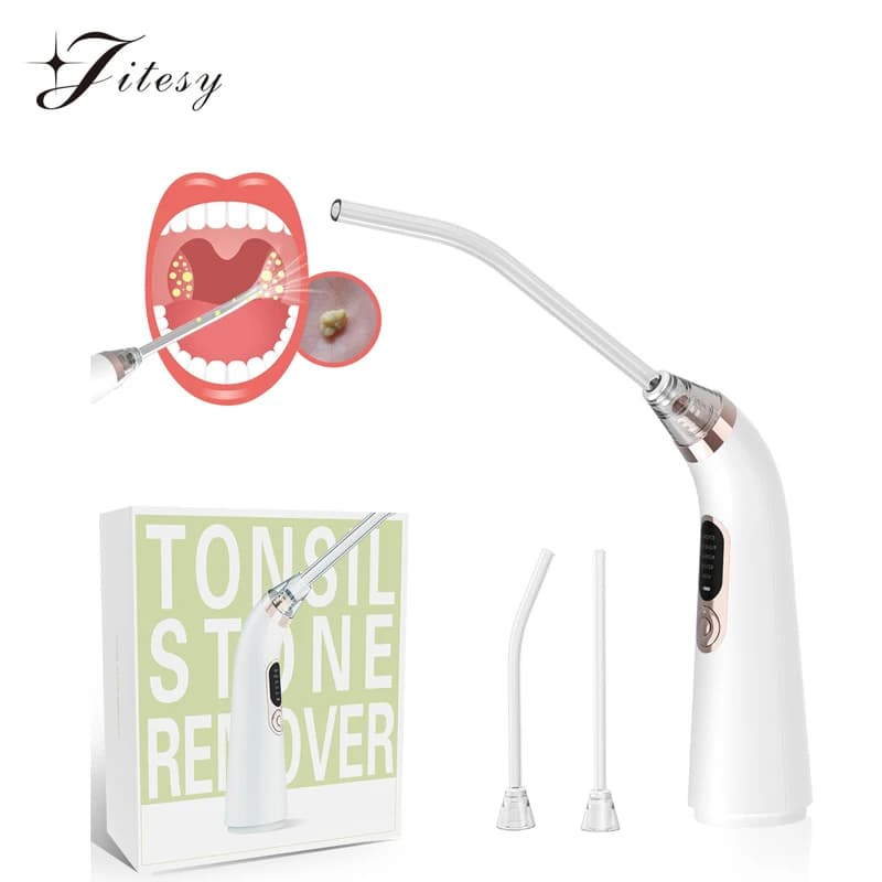 Oral Irrigator High Efficiency Vacuum Electronic Oral Flusher Water Pulse Tonsil Stone Remover Vacuum Electronic Tonsil Stone Removal Tool