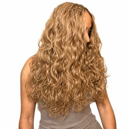 Miracle Knots #4 Chocolate Brown Body Wave Crochet Hair Extensions Pre Separated Feather Knotless Invisible Boho Braiding Hair 100% Human Hair Reusable Virgin Remy Soft Natural Wavy Easy Install For Women