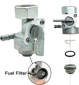 Generator Fuel Shut Off Valve for Predator 4000 6500 Generac 0J0974 M16x1.5mm fuel Petcock for Honda Centurion Duromax Powermate Powerhorse ETQ Gas Tank