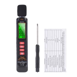 Digital Decibel Meter Sound Level Meter 30-130dB Noise Tester with LCD Screen Data Hold Auto Power Off Portable Sound Meter