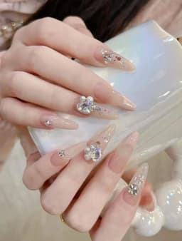 Press-on Nails Specialized Nail Glue 2g Nail Adhesive for Attaching Gemstones, Decorative Accessories, Nail Plates, Transparent Fake Nails, Waterproof