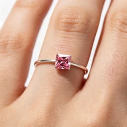 7Pcs AAA Grade Pink Sapphire Loose Gemstones, Multi‑Shape Faceted Pink Gem Stone 7‑9mm Oval Round Pear Teardrop Trillion Heart Princess Emerald Cut Sparkling Loose Stones for Ring Pendant Earrings Jewelry Making DIY Craft Gem Gift