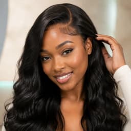 13x6 Body Wave Lace Front Wig Human Hair 13x6 HD Lace Plucked Bleached Pre Plucked Bleached Knots, Glueless, Natural Hairline with Baby Hair for Women, Natural Color