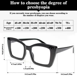 7-Piece Lady's Reading Glasses with Spring Hinges - Retro Style, Comfortable Fit, 1.0 to 4.0 Magnification, Print Design, Durable PC Frame for Women in Everyday Use, Everyday Glasses, Fashion Glasses, Christmas and Halloween Metal Hinges