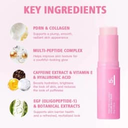 PDRN Pink Collagen Volume Multi Balm Deep HydrationMoicturization Rriahten Skin Dlumn Smooth Radiant