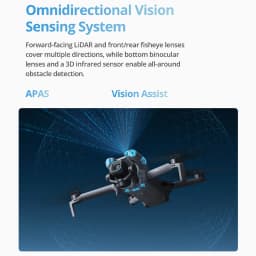 DJI Mini 5 Pro Fly More Combo Plus with RC2 Remote Controller Drone 4K Professional 3 Batteries and Filters 1-Inch ActiveTrack O4+ 20KM Obstacle Avoidance