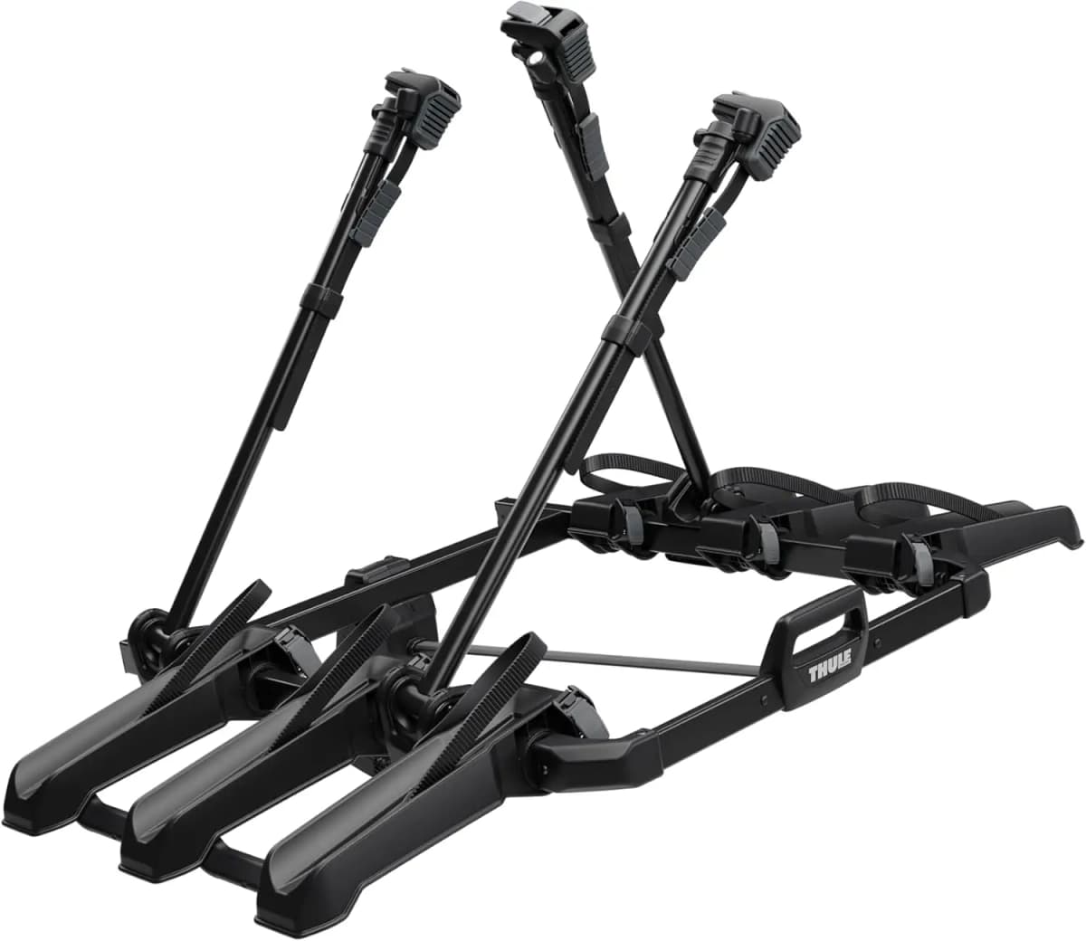 Thule Outpace 3 Bike Hitch Rack, 2" & 1.25" Hitch, 110lb Capacity | Automotive-bike-racks