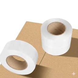 Heavy Duty Transparent Adhesive Tape 4.5cm x 55 Yards 12 Rolls Clear Shipping Tape for Warehouse Use