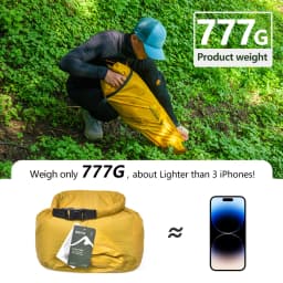 Widesea Camping 7.6R Inflatable Pad Double Thickened Ultra-light Mattress Self-inflates Is Suitable For Outdoor Hiking Travel
