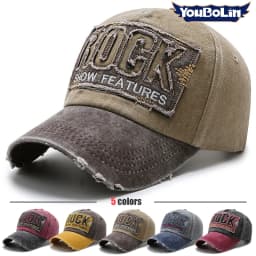 Hole hat retro baseball cap Korean style tide washed coating old duckbill cap spring and autumn leisure sun hat