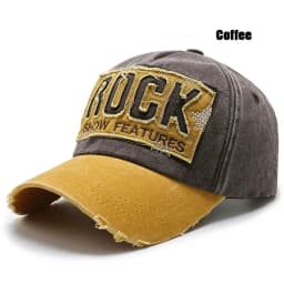 Hole hat retro baseball cap Korean style tide washed coating old duckbill cap spring and autumn leisure sun hat